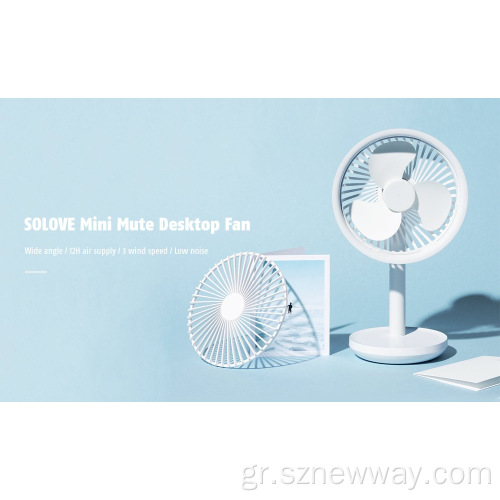 Solove Fan Desktop Fan F5 τύπου-C προστατευτικό ανεμιστήρα